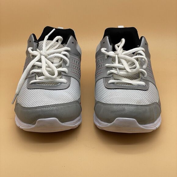 Cross Trekker Shuffle Sneaker Athletic Shoe Men’s 14W Grey White Comfort Lite - Picture 4 of 16